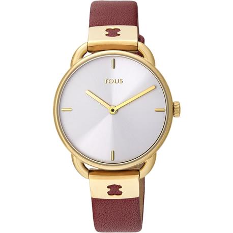 Tous Reloj Let Leather correa roja