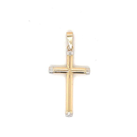 Cruz oro de ley 18kts