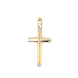 Cruz oro de ley 18kts
