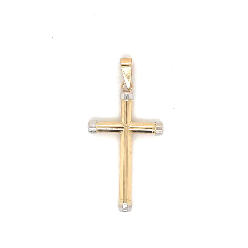 Cruz oro de ley 18kts