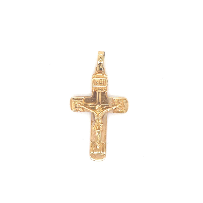 Cruz oro de ley 18kt