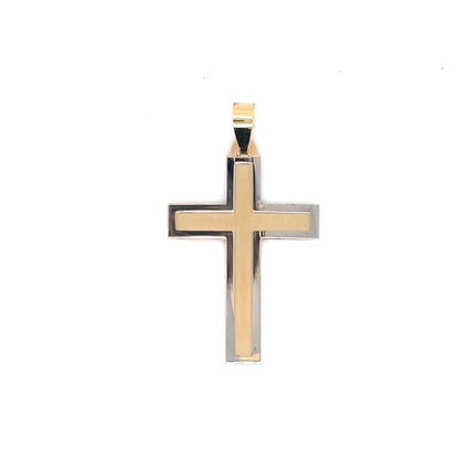 Cruz oro de ley 18kts
