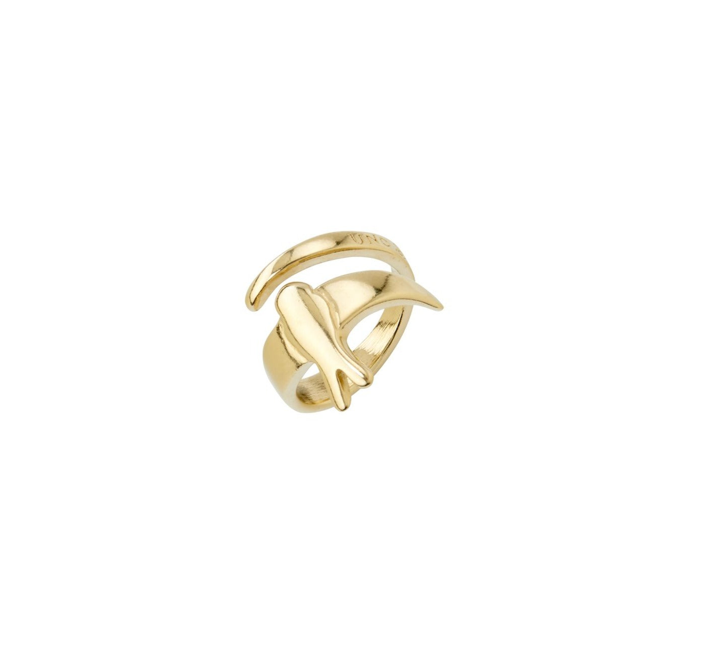 Unode50 Anillo Come Flywithme dorado