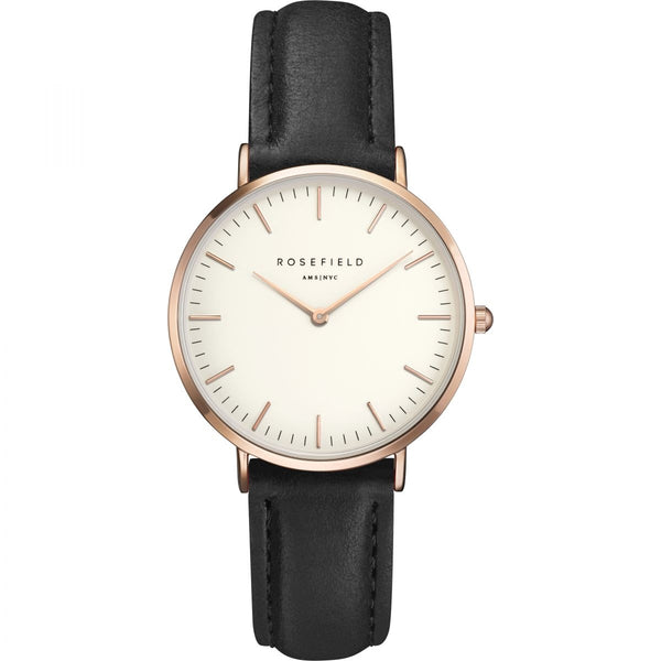 Rosefield Reloj The Tribeca Blanco - Negro - 33mm