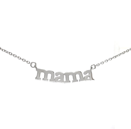 Colgante mamá plata