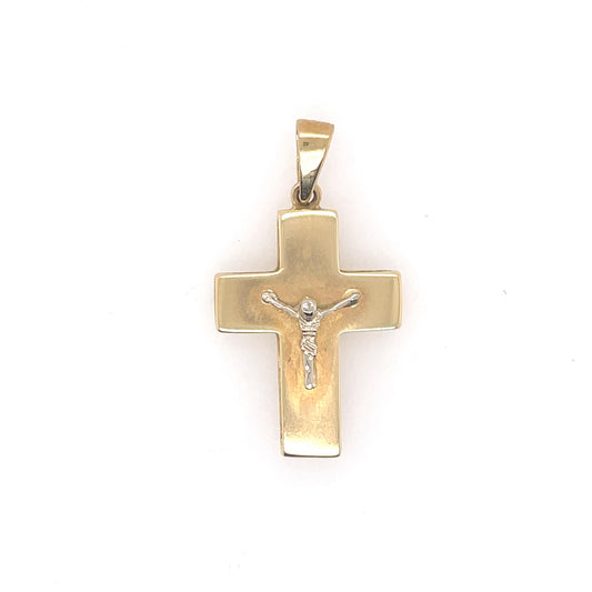 Cruz oro de ley 18kt