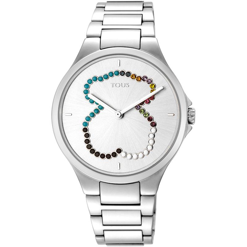 Tous Reloj Motion Straight oso con cristales