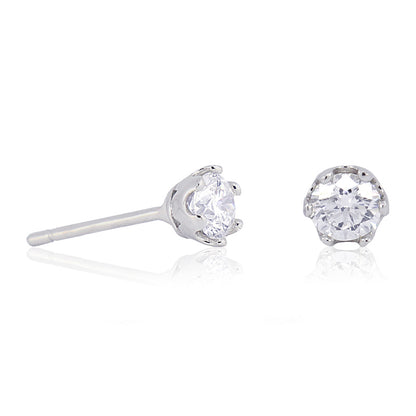 Pendientes garritas  diamantes OB