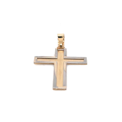 Cruz oro de ley 18kts