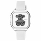 Tous Reloj D-Bear Teen correa de silicona blanca