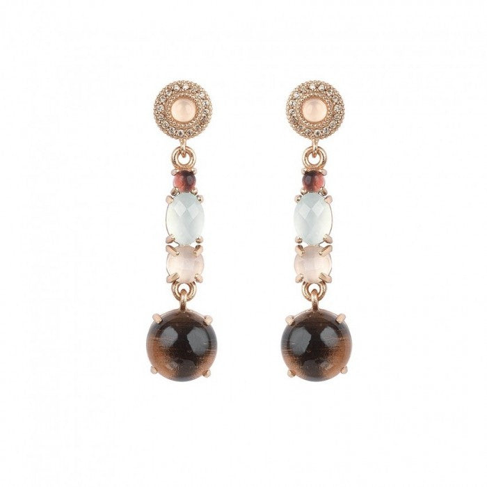 Sunfield Pendientes plata