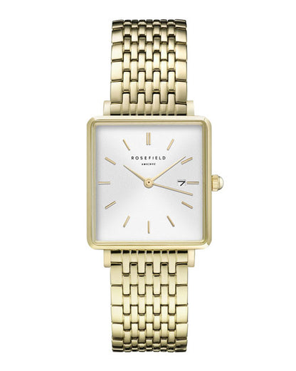 Rosefield Reloj The boxy Blanco Rayo de sol