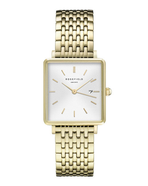 Rosefield Reloj The boxy Blanco Rayo de sol