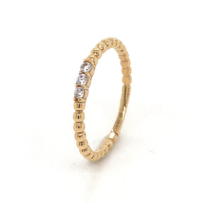 Sortija circonitas oro amarillo