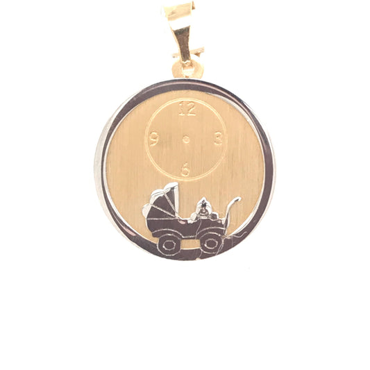 Medalla Reloj y carrito