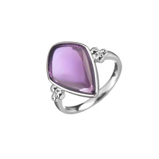 Agatha - Anillo Moon Amatista