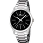 RELOJ DE HOMBRE MINIMALIST CON ESFERA NEGRA