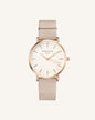 Rosefield Reloj The West Village Rosa Clarito Oro Rosa