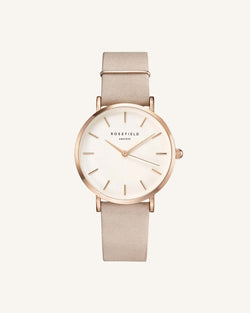 Rosefield Reloj The West Village Rosa Clarito Oro Rosa