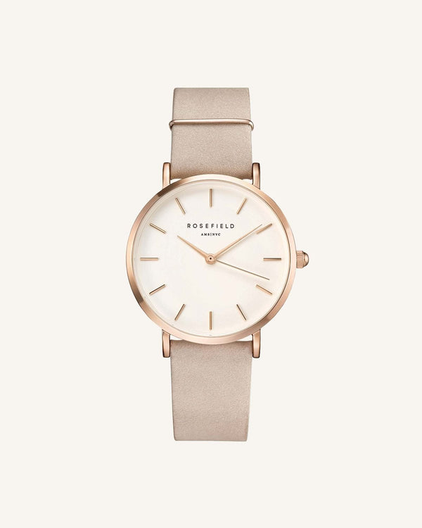 Rosefield Reloj The West Village Rosa Clarito Oro Rosa