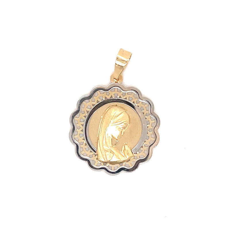 Virgen niña oro de ley