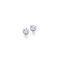 Pendientes oro blanco y diamantes