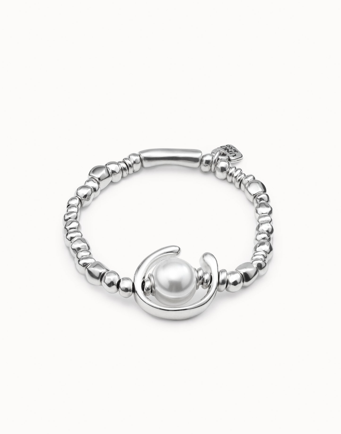 Unode50 Pulsera Una vuelta mas Oh oh oh Plateado